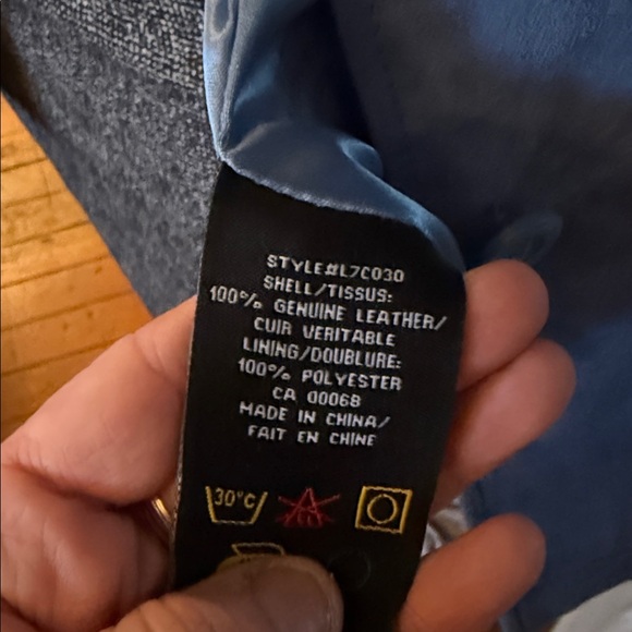 NWT Denver Hayes size large royal Blue Suede Women's Jacket - Picture 9 of 11